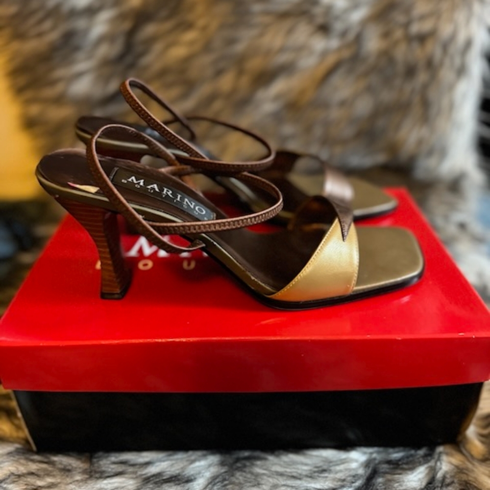 Marino Orlandi Brown Women's Sandals - Picture 3 of 5